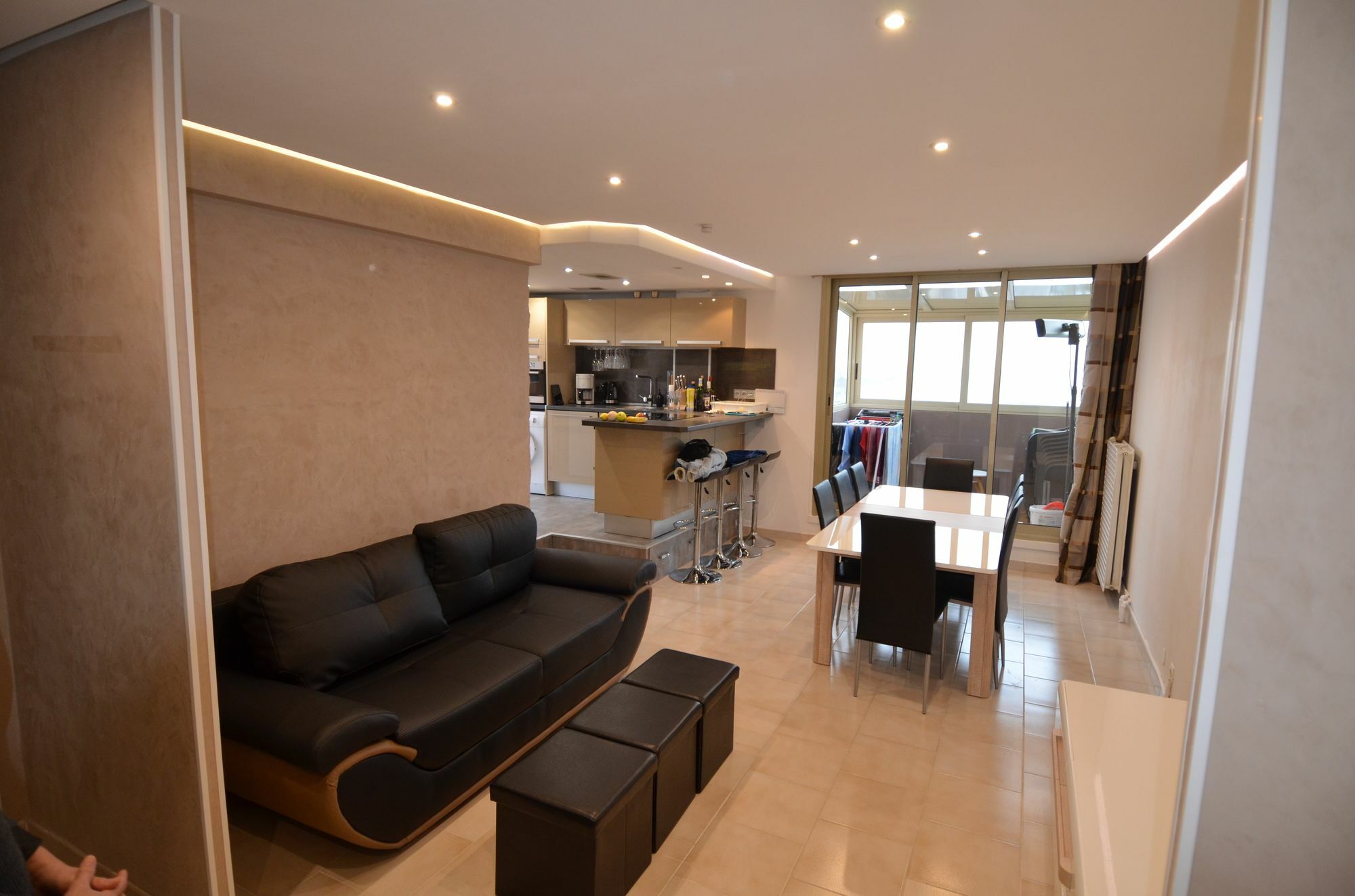 Appartement Rooftop 8 Personnes Grande Terrasse Avec Parking Quartier Aeroport Nice Ngoại thất bức ảnh